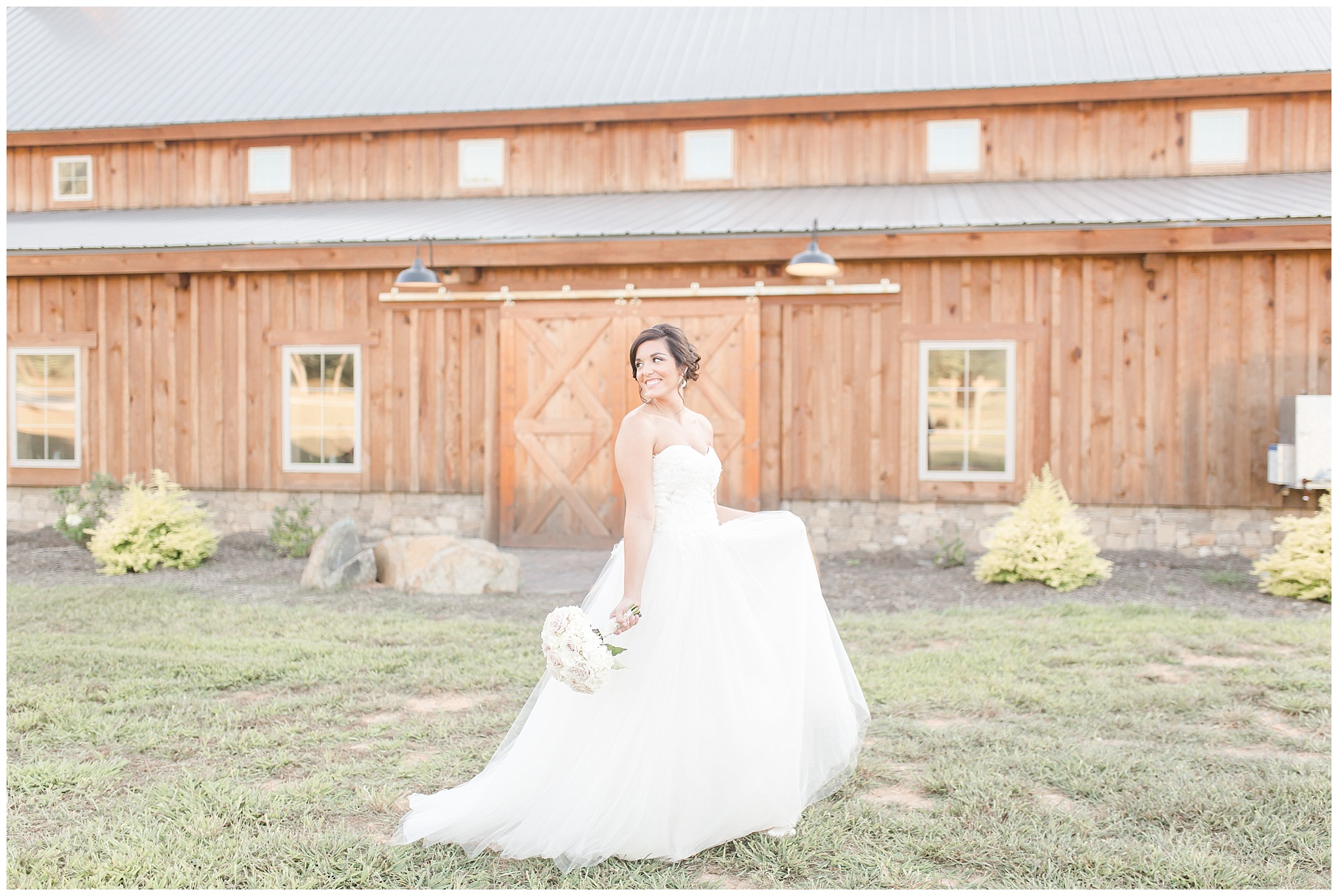 golden bridal session at the farmstead in concord nc
